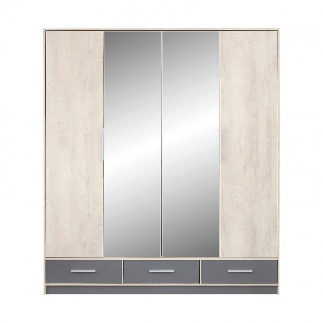 ISKO ISL1 204 spinta su slankiomis durimis ir veidrodžiu